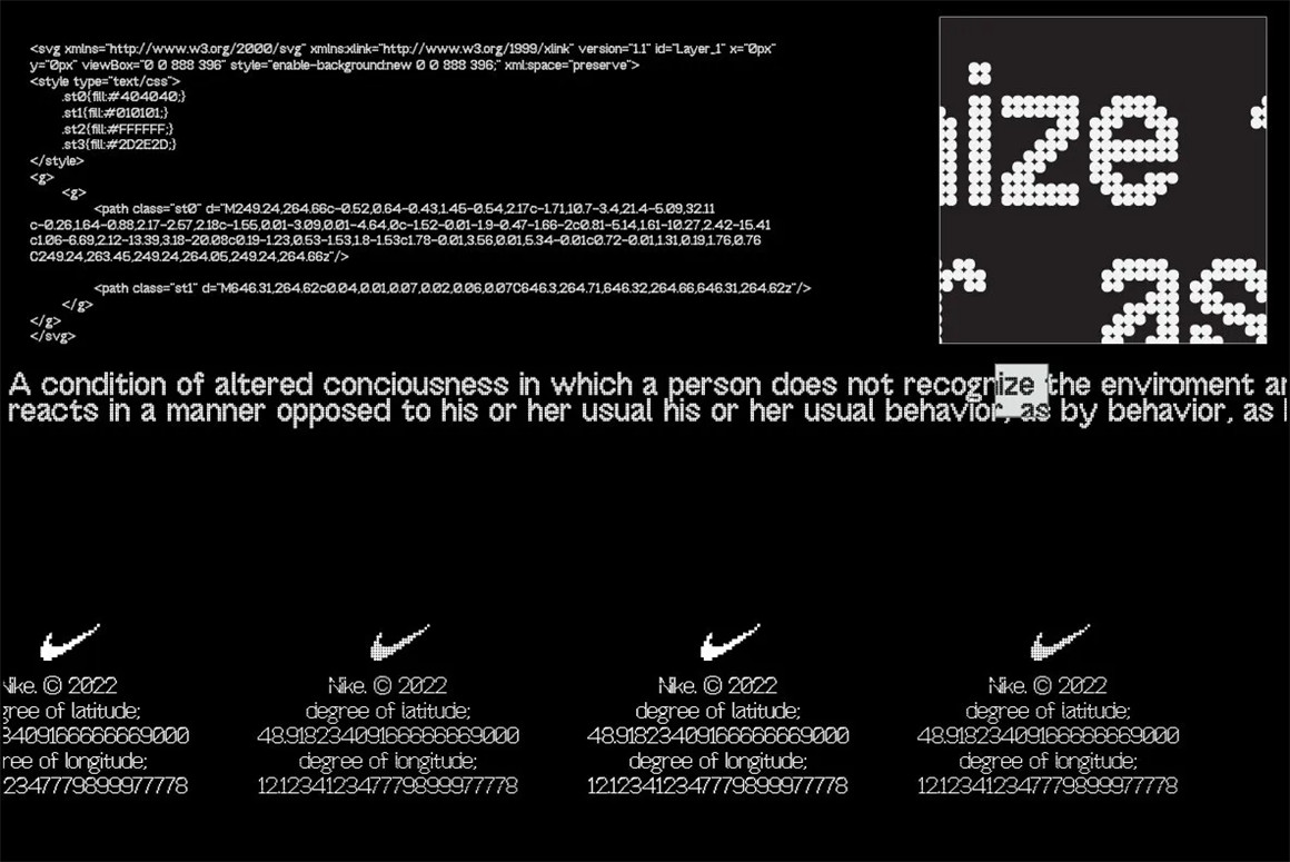 英文字体：暗黑复古8it现代像素风格海报标题服装包装设计英文字体 OffBit Typeface（7690）图层云8