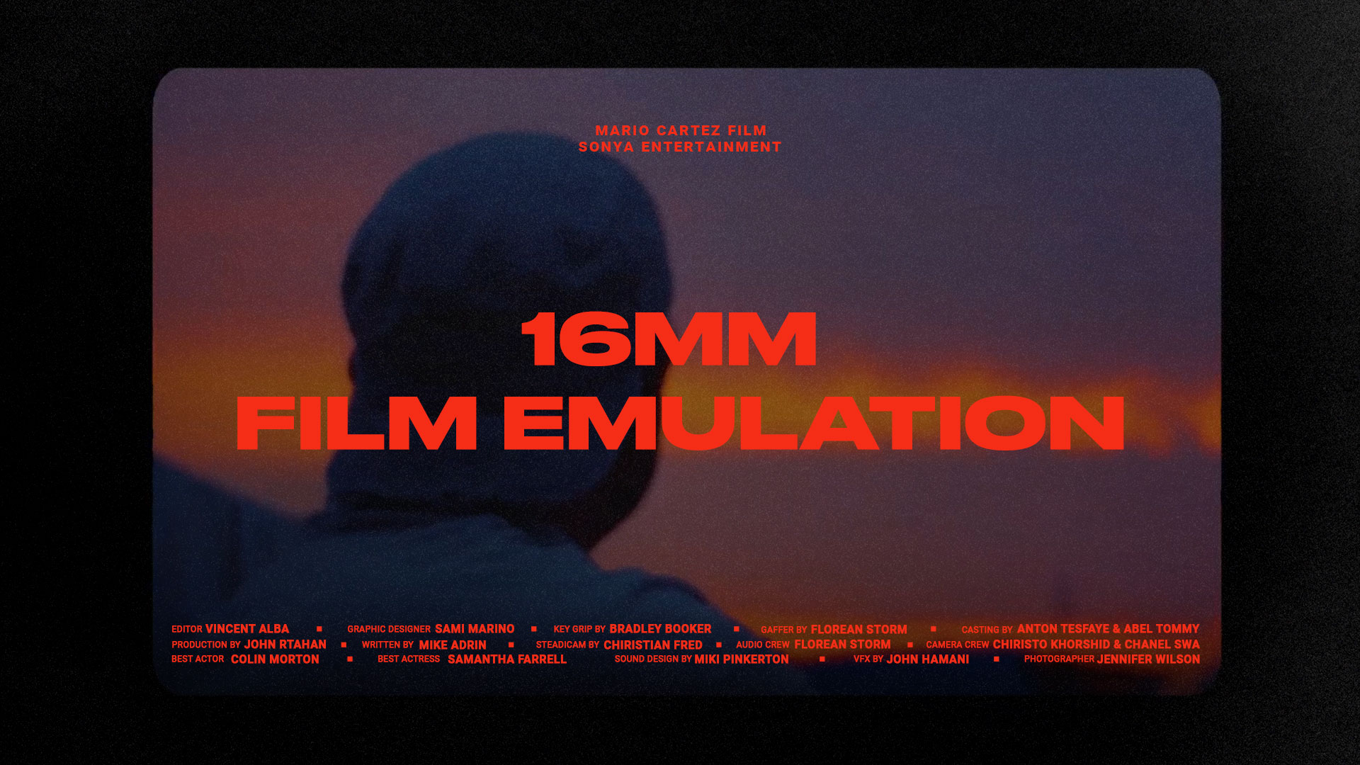 复古胶片16mm模拟达芬奇调色节点+LUT预设 16MM FILM EMULATION PowerGrades+LUTS（7708）