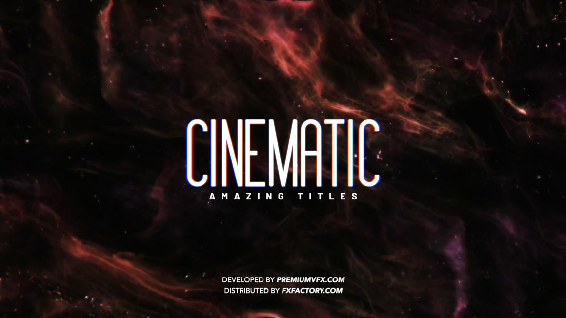 FCPX插件：30种专业电影级标题文字动画预设 Cinematic Titles（7790）图层云