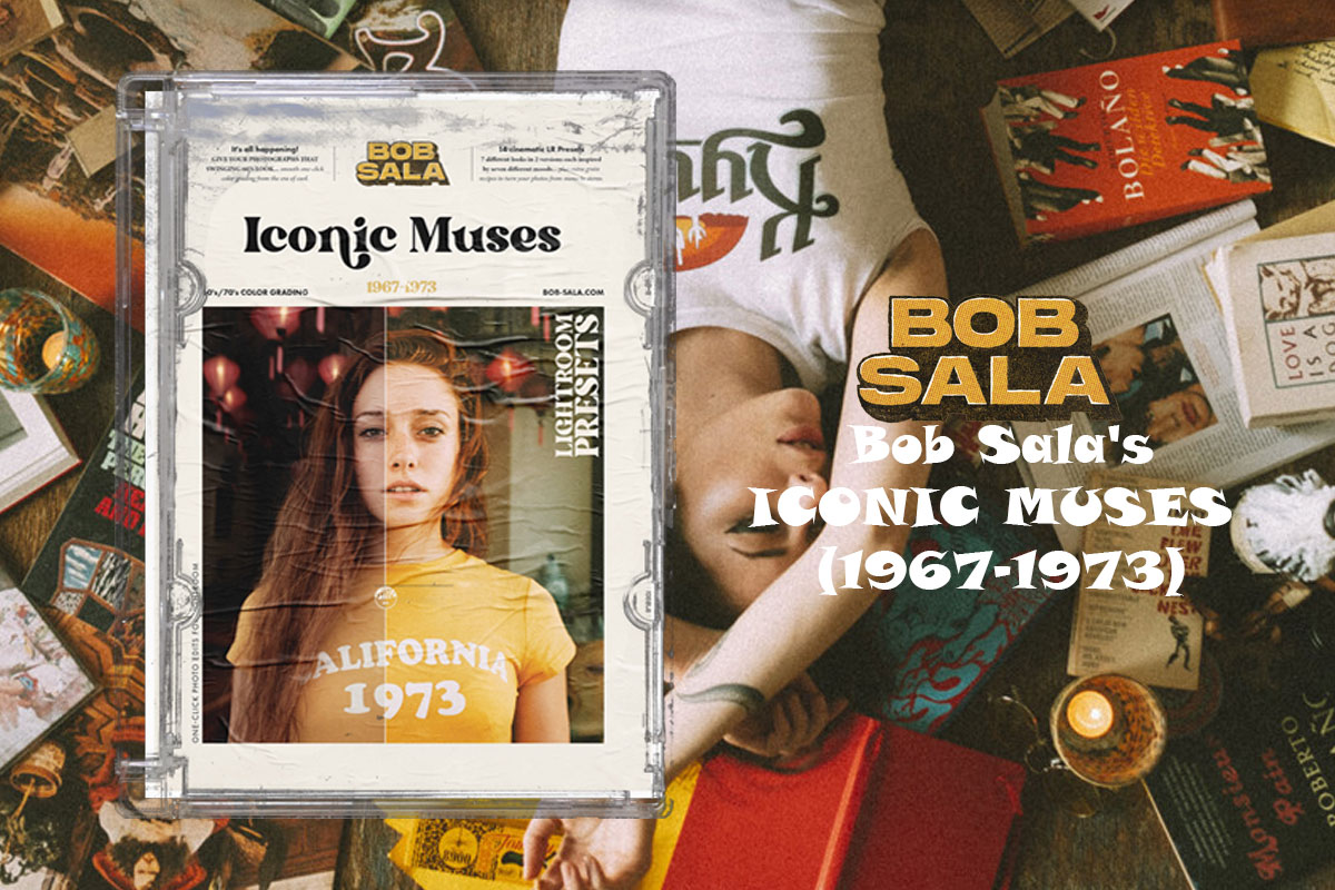 Bob Sala's 60年代前卫复古黄橙氛围感温暖色调灯房预设包 ICONIC MUSES (1967-1973)（7846）