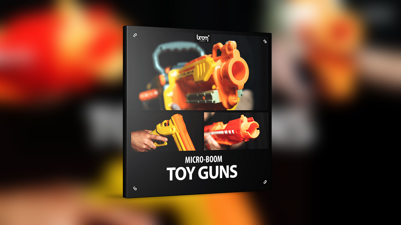 Boom Library 趣味儿童玩具枪射击组装上膛音效合集 Toy Guns