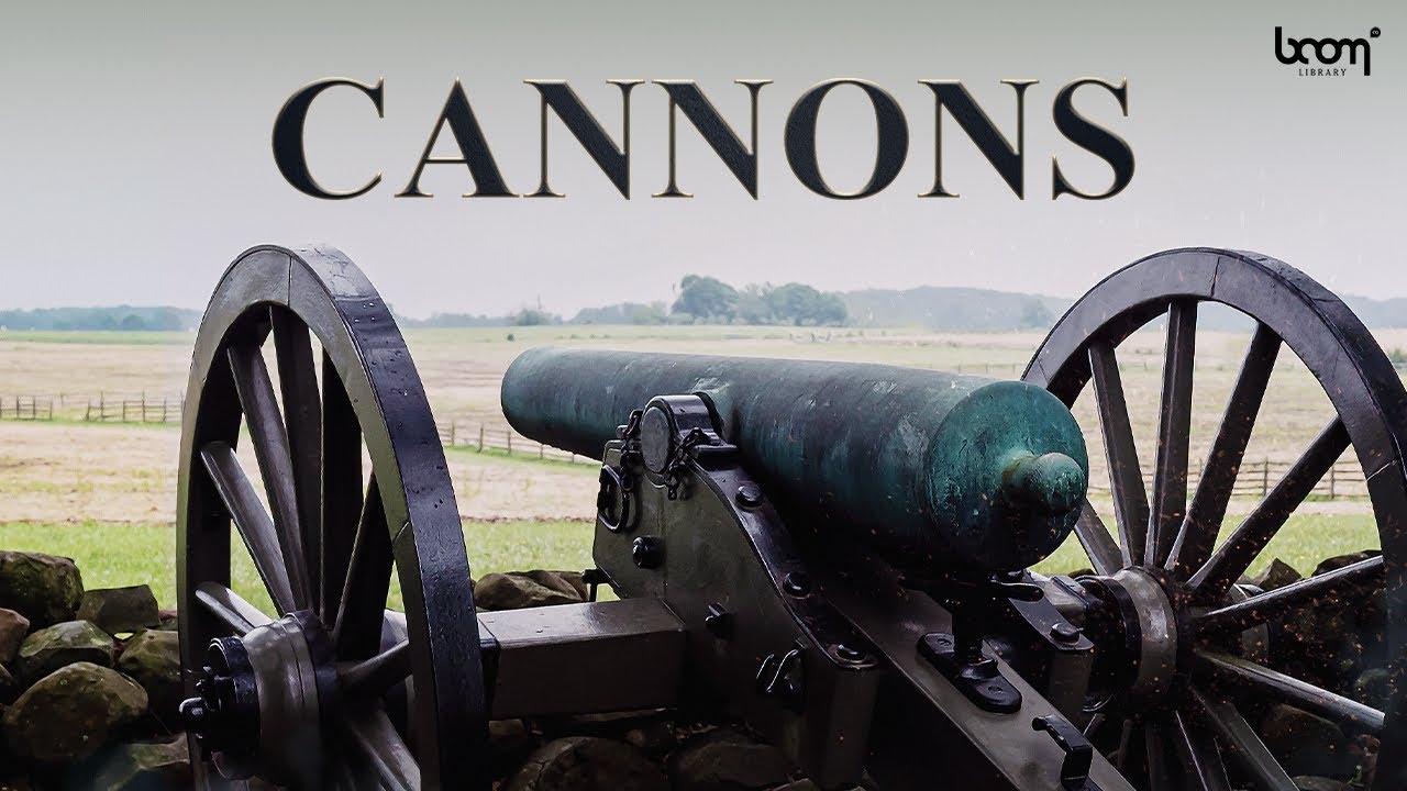 Boom Library 大炮发射轰炸无损音效合集 Cannons（8100）
