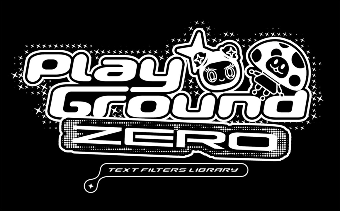 潮流复古酸性嘻哈半色调风格化文字图形印花特效PS动作素材 Playground ZERO™（8263）图层云
