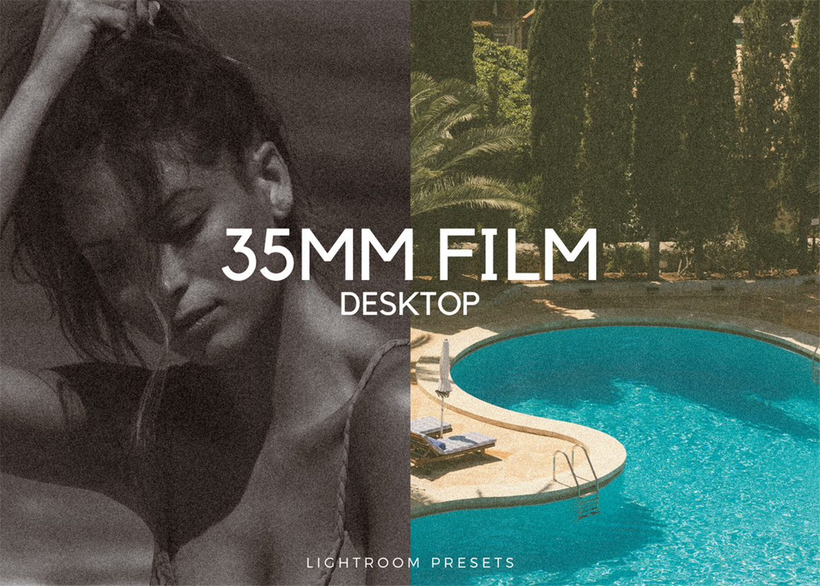 复古35mm电影胶片颗粒质感LR调色预设 CARSSUN 35MM FILM - DESKTOP (lightroom presets)（8426）