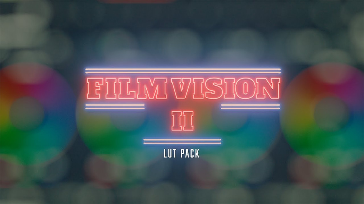 SERR FilmVision V2 LUT Pack 复古柯达Vision3 500T/250D胶片模拟仿真商业级颜色分级预设包（8463）图层云
