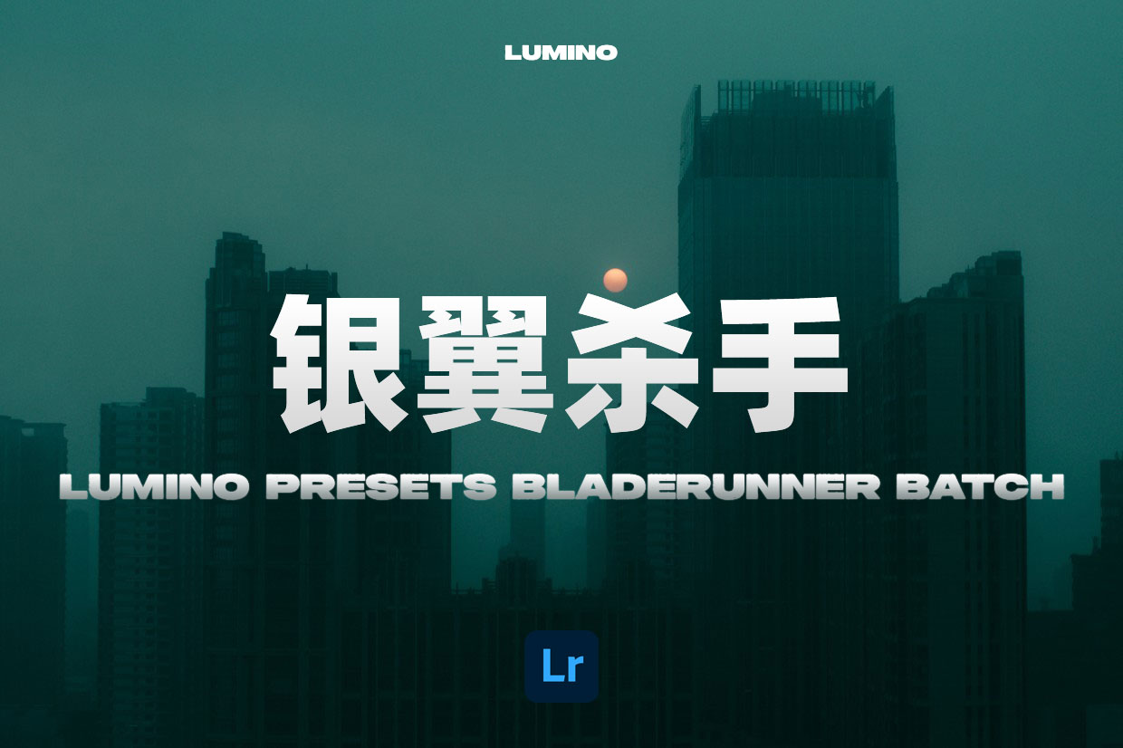 银翼杀手风格夜间摄影暗色调LR调色预设  Lumino Presets Bladerunner Batch 1 Lightroom（8452）图层云