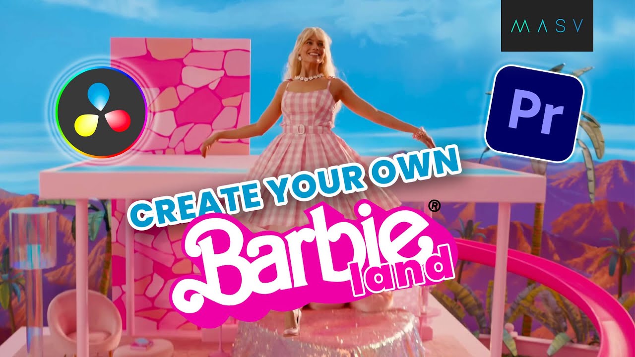 粉色甜心多巴胺芭比粉LUT调色预设 Movie LUTs - Barbie（8529）