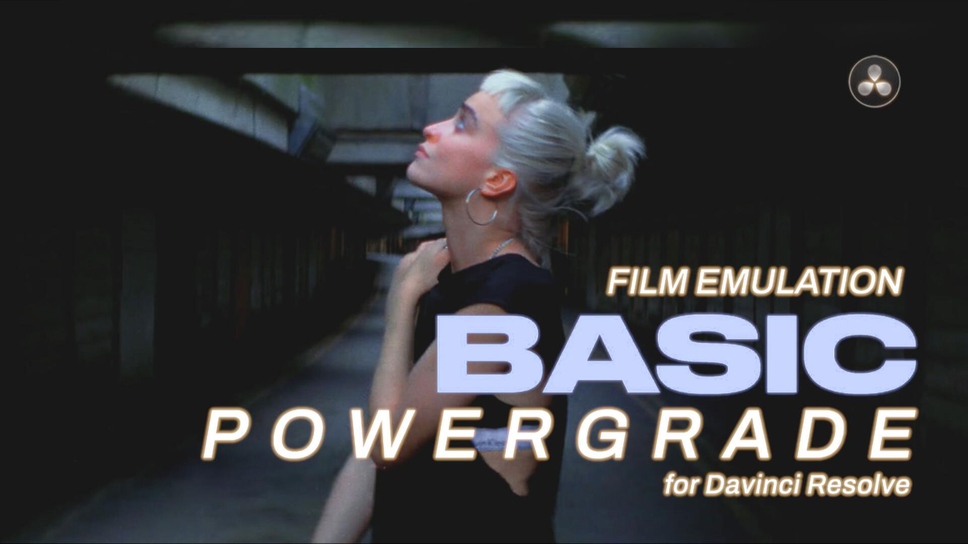 复古胶片颗粒光晕仿真模拟电影美感达芬奇调色节点 Basic Film Emulation Powergrade（8657）