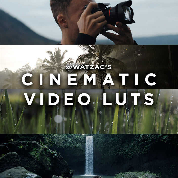 66个深邃干净佳能/索尼/大疆/电影镜头色彩分级LUT调色预设 Cinematic Video LUTS By Watzac（8848）图层云
