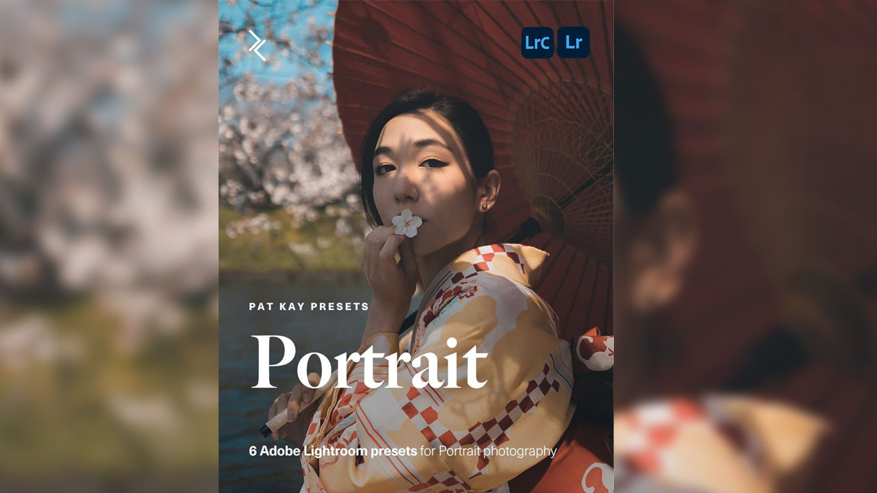 Pat Kay – Portrait Presets 清新日系风格人像写真摄影LR调色预设（9150）