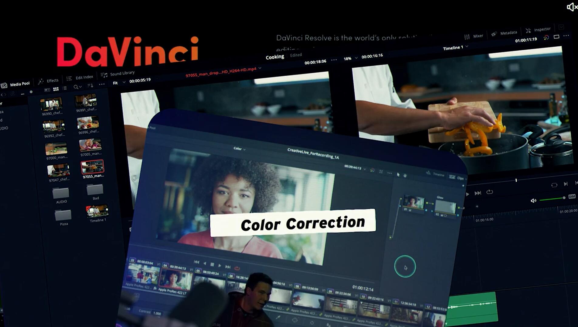 CreativeLive 达芬奇专业级调色课程 Color Correction in DaVinci Resolve（9153）