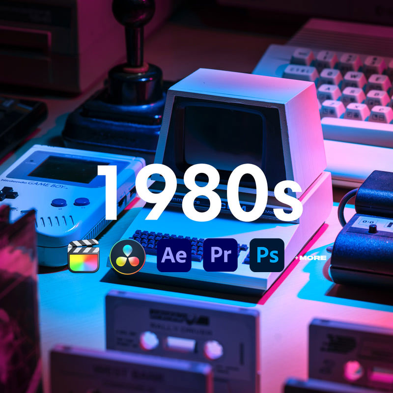CINECOLOR - 1980s 限量版复古胶片模拟电影感人像摄影LUT+LR调色预设（9182）图层云