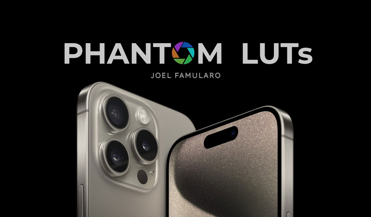 Phantom LUT-iPhone 15 苹果Apple Log仿阿莱色彩LUT调色预设 Phantom LUTs iPhone 15 ARRI Alexa and Film Emulation（9218）