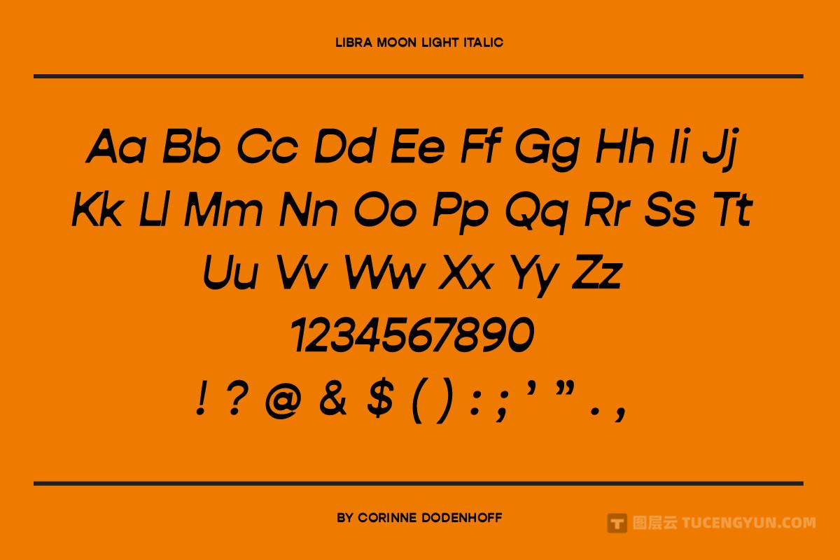 时尚圆角杂志海报LOGO徽标设计PSAI无衬线粗体英文安装包 Libra: A Funky Reverse Weight Font（9282）图层云