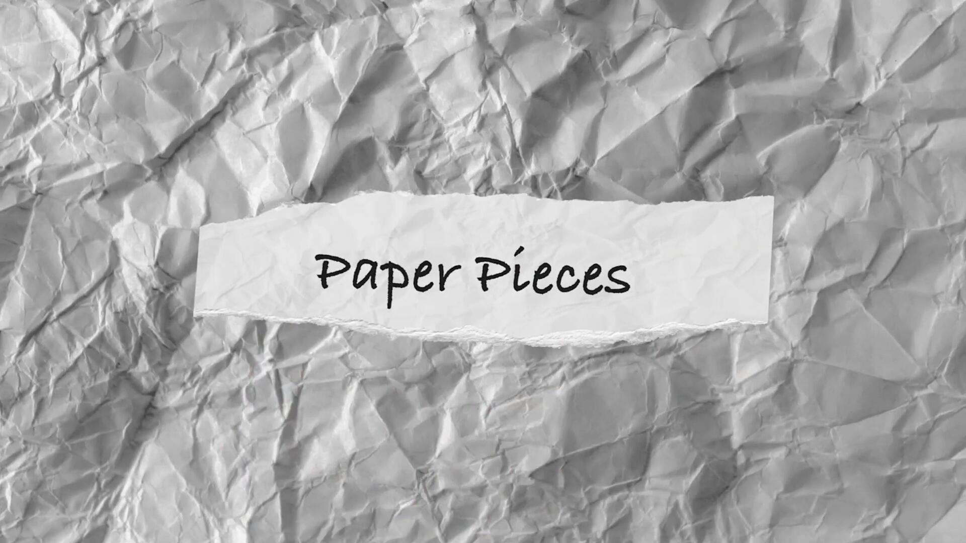 FCPX插件：50种创意趣味纸张标题贴纸撕纸转场拼贴定格动画效果 Paper Pieces（9433）图层云