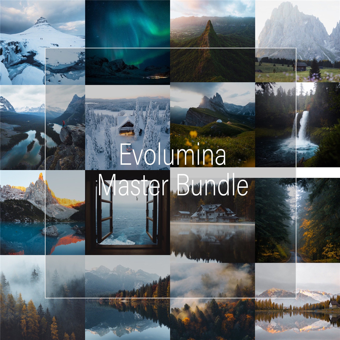 25个户外旅拍风景摄影师Lightroom调色预设 Evolumina Presets Master collection (Mobile & Desktop)（9445）