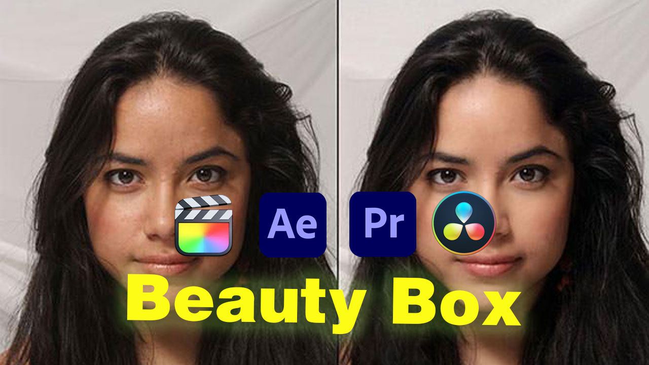 AE/PR/达芬奇/FCPX插件：视频人像磨皮润肤美颜插件 Beauty Box 5.0.4 MAC（9406）
