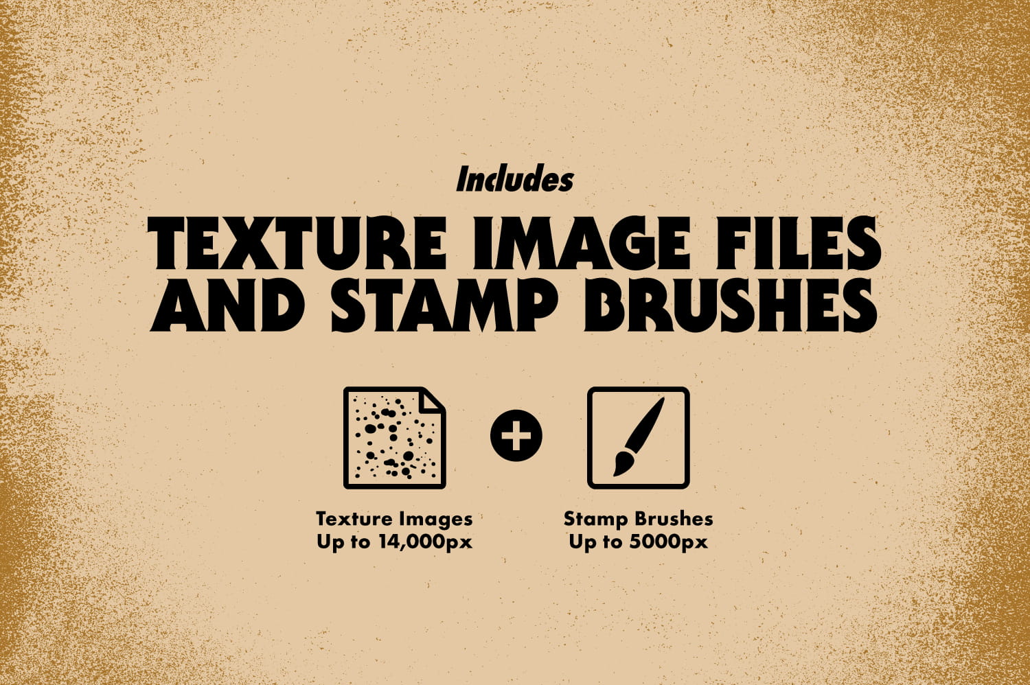 潮流复古粗糙半调打印油墨喷涂底纹背景图片设计素材 Gritty Vignettes Texture Pack（9609）图层云