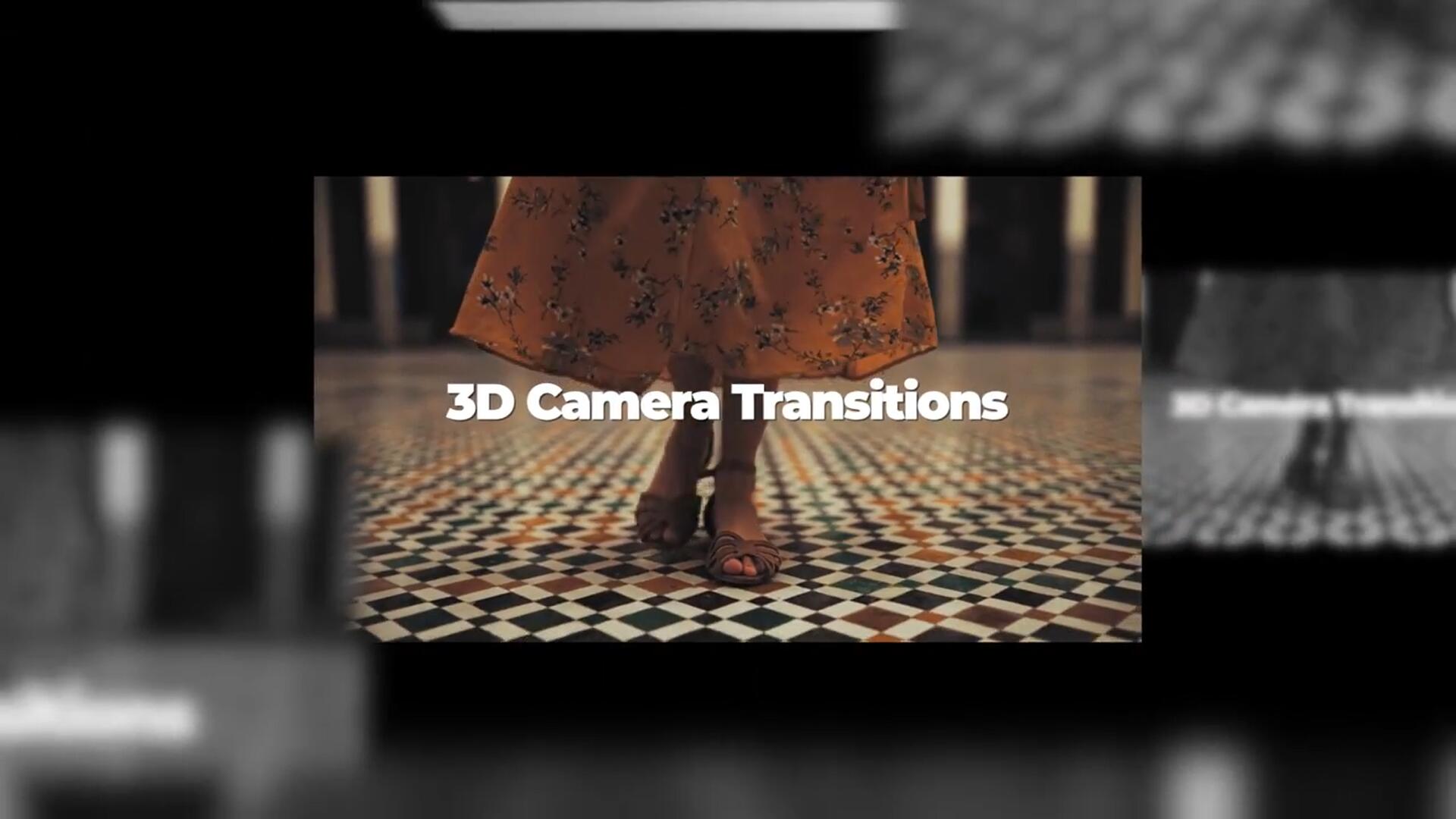 FCPX插件：8个独特风格3D摄像机多画面广告预告宣传片必备转场预设（9660）图层云