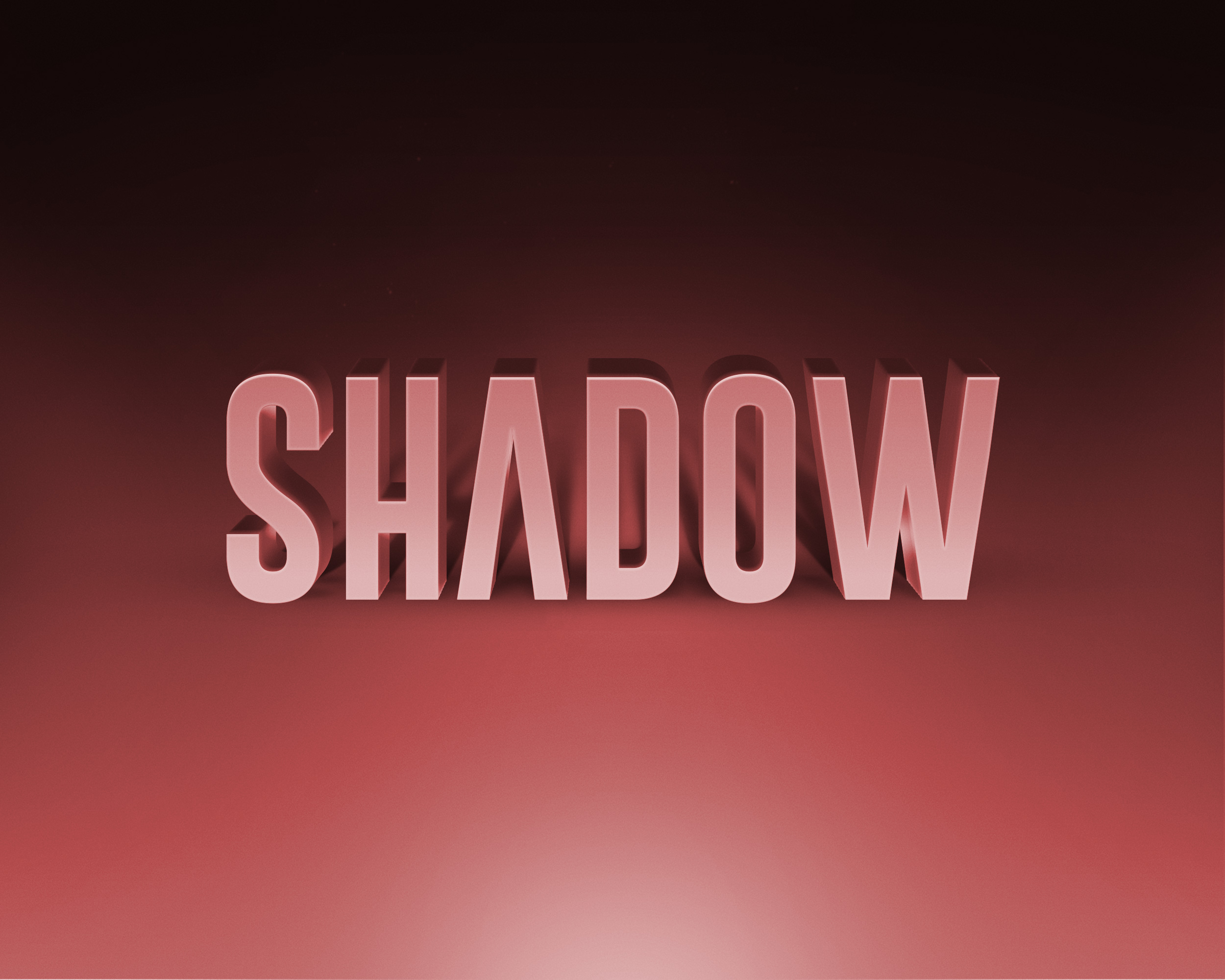 5个3D立体科幻电影大片标题海报文本PSD特效样机 Cinematic Shadow Text Effect（9688）图层云
