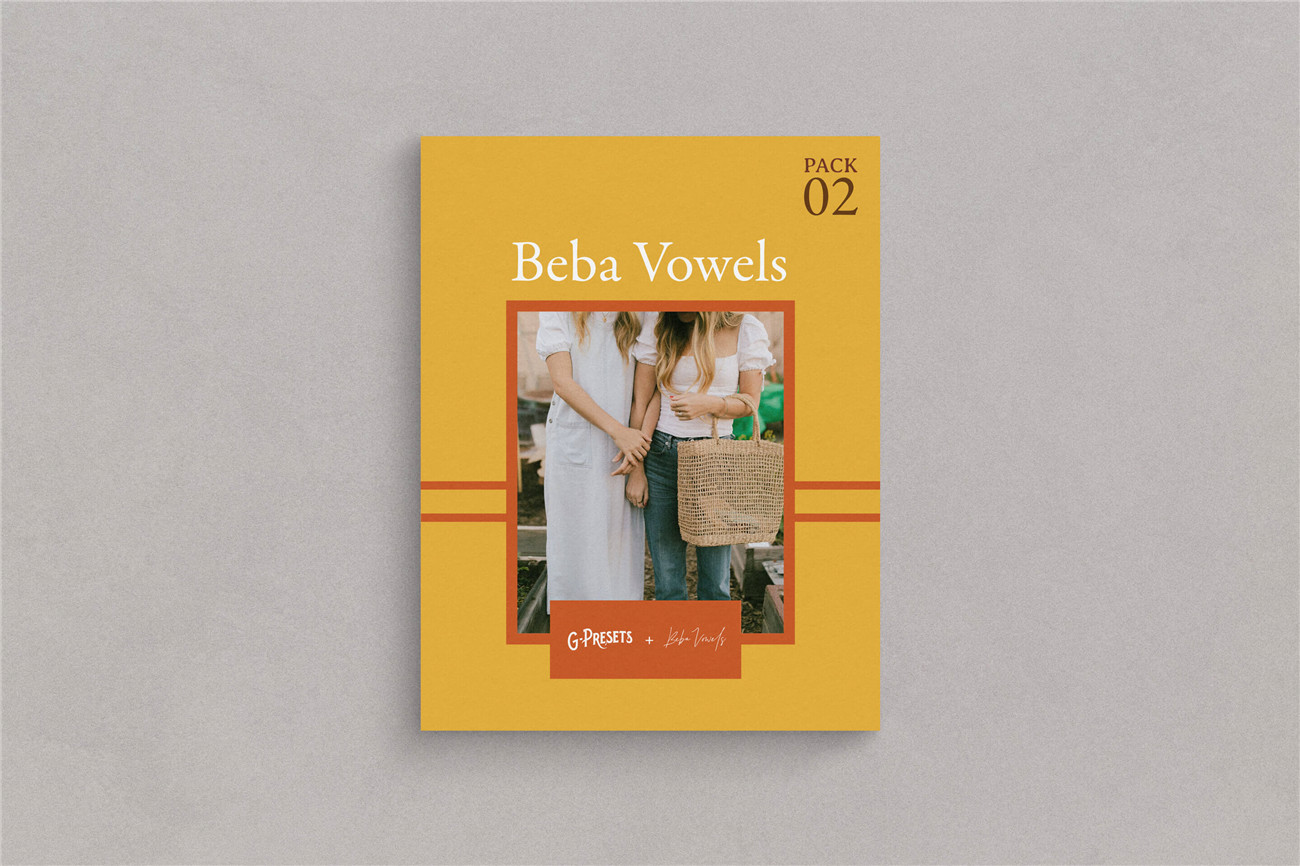 夏威夷怀旧35mm电影颗粒肖像婚礼情侣人像摄影LR调色预设 G-Presets - Beba Vowels Pack 02（9794）