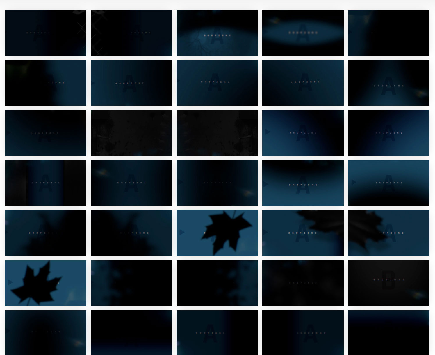 FCPX插件：71种创意电影阴影黑场遮挡擦拭过渡转场预设 MotionVFX mTransition Shade（9797）图层云