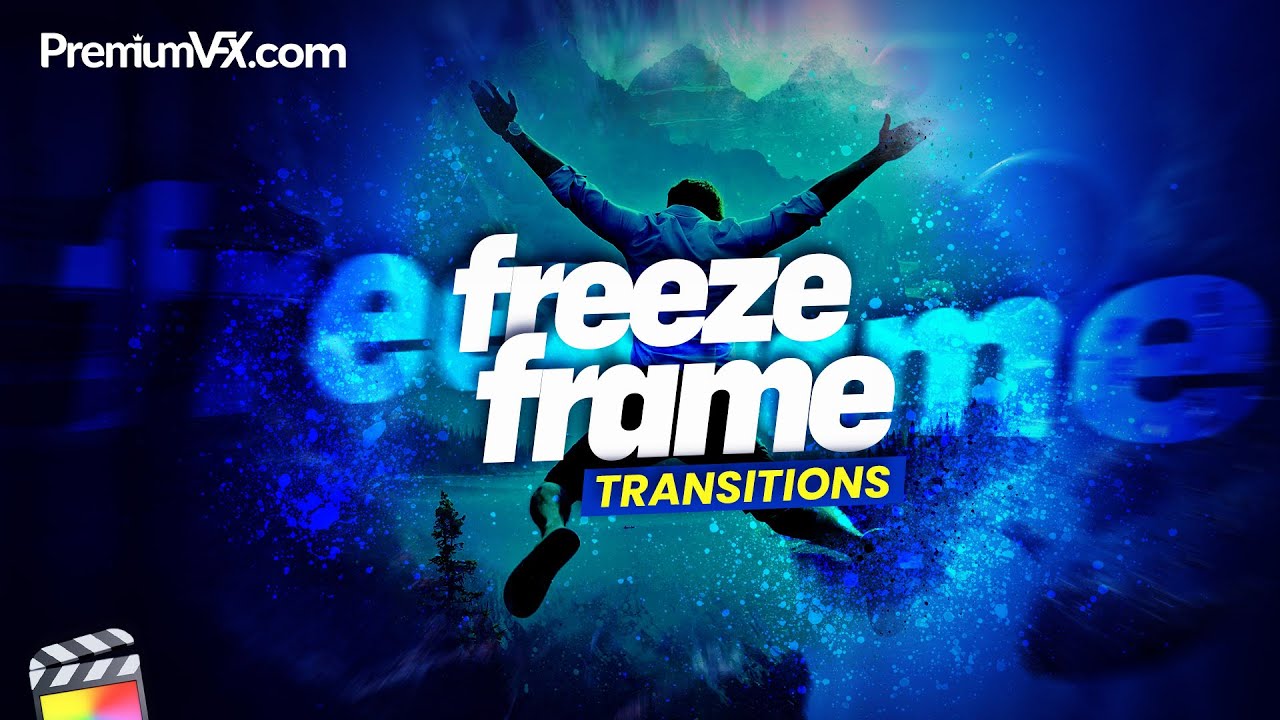 FCPX插件：30种创意静帧停留图文排版设计展示转场过渡动画 PremiumVFX – Freeze Frame Transitions（9895）图层云