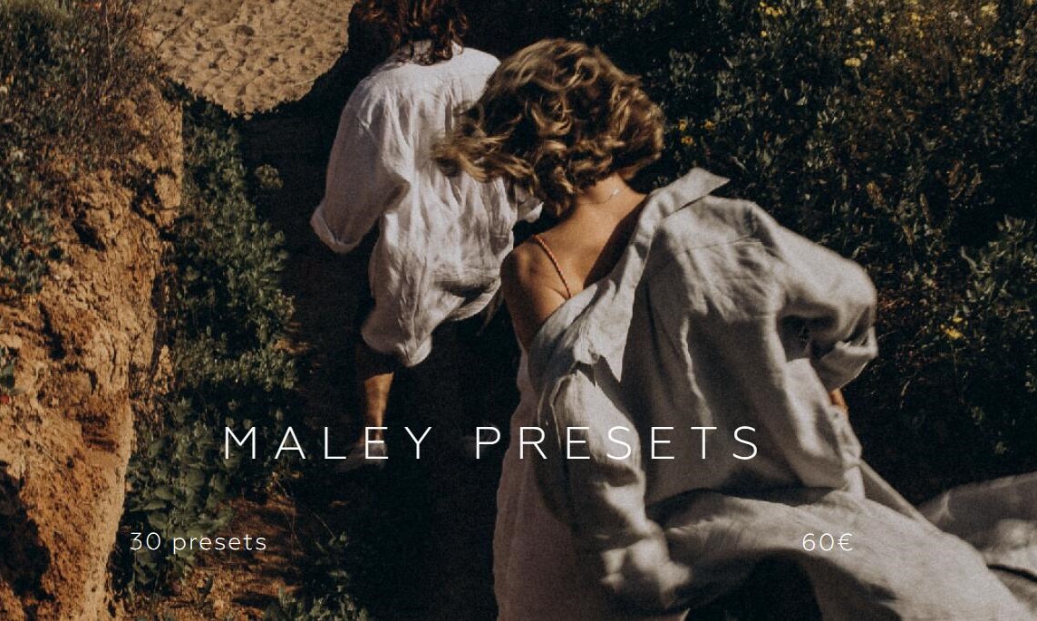 乌克兰摄影师Maley细腻爱情情绪风格人像摄影LR调色预设 Maleyphoto – Maley Presets（9910）