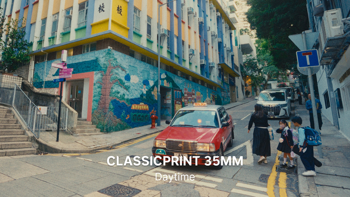 ClassicPrint 35mm Film Emulation PowerGrade V3 港风美学经典35mm胶片模拟电影视觉效果色彩分级达芬奇调色节点 （10064）图层云