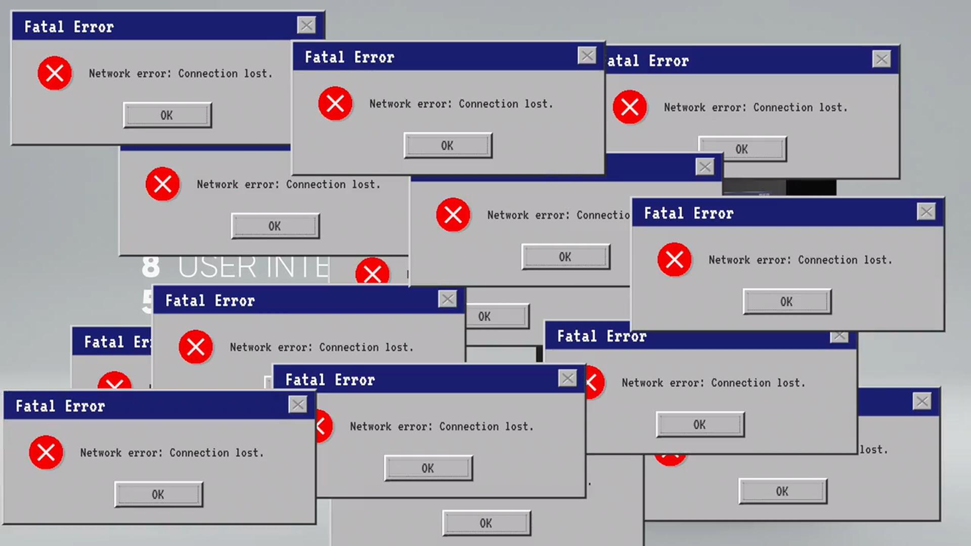 FCPX插件：复古美学WIN95旧计算机窗口进度条提示页弹窗文字闪烁效果（9966）图层云