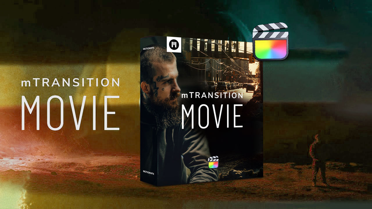 MotionVFX – mTransition Movie 50个经典叙事电影双重曝光戏剧性光圈剪辑视频转场FCPX插件（9825）图层云