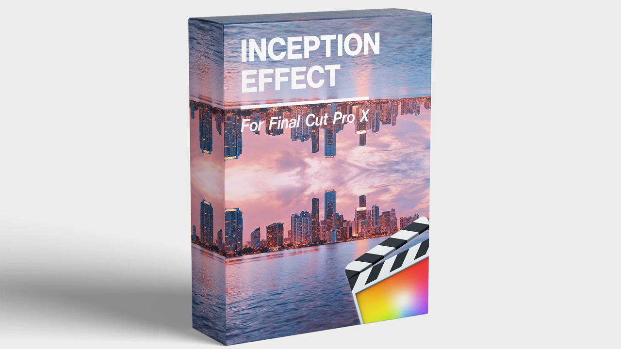 FCPX插件：盗梦空间镜面折射电影折叠错位FinalCut Pro插件 Inception Effect - Final Cut Pro（9988）图层云