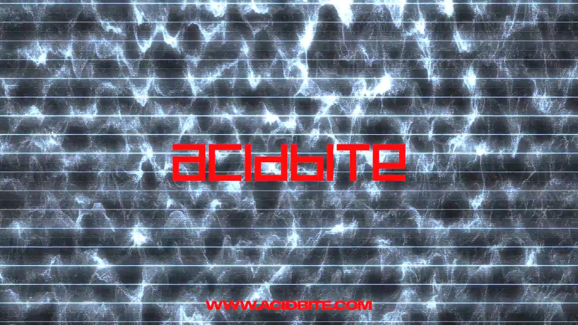 AcidBite - Abstracts 抽象流体故障线条混合装置视觉艺术音乐节背景循环视频素材（9997）图层云