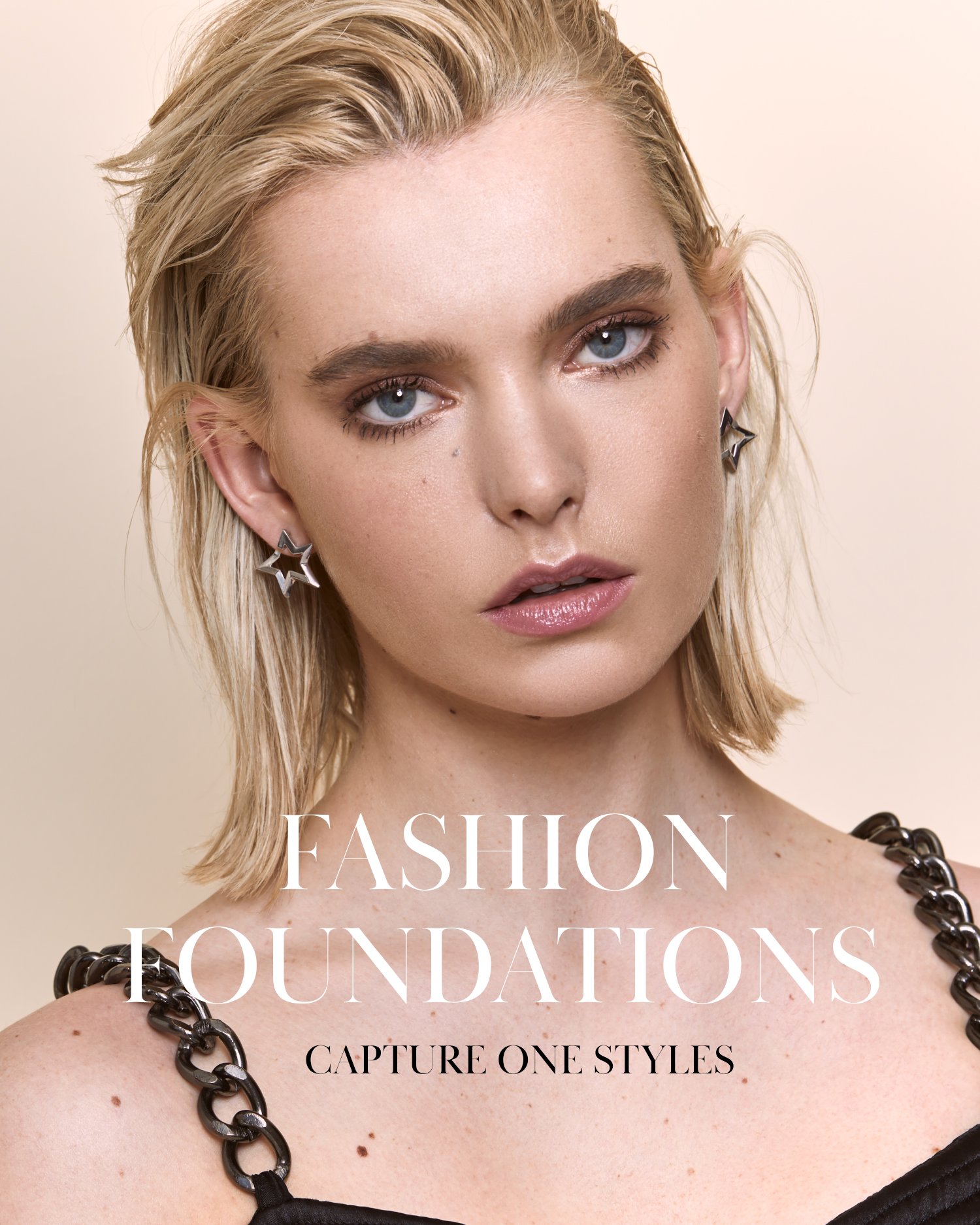 飞思预设：17个精美人像杂志摄影风格Capture One调色预设 LARA JADE - FASHION FOUNDATIONS SET - Capture One Style（10016）图层云