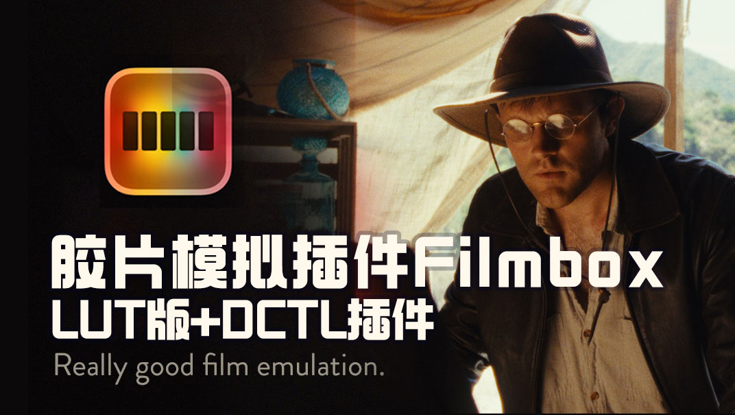 Filmbox Lut 45款热门复古美学电影胶片模拟插件LUT版本+DCTL插件（9638）