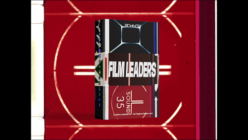 AcidBite - Film Leaders 4K 97种老式胶片扫描颗粒纹理脏污引线伪影叠加转场4k视频素材（10092）