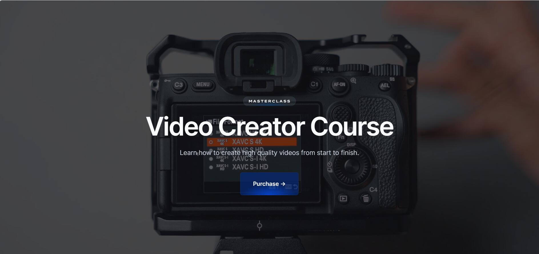 大师课程：Oliur – Video Creator Course 创意脚本灵感相机场景音频视频编辑创作者课程（10109）