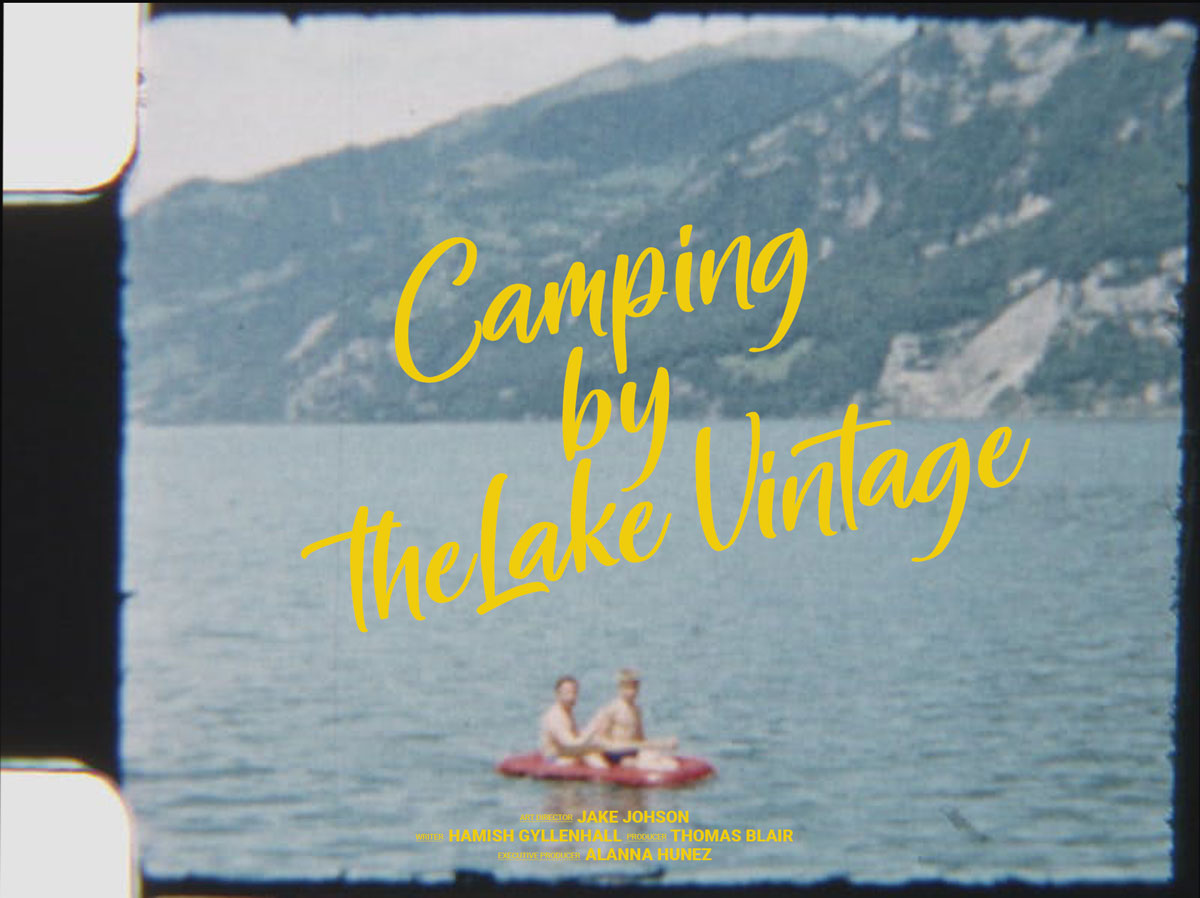 Artlist 11个复古8mm胶片光晕感家庭湖边露营实拍视频素材 Camping by the Lake Vintage（10237）图层云