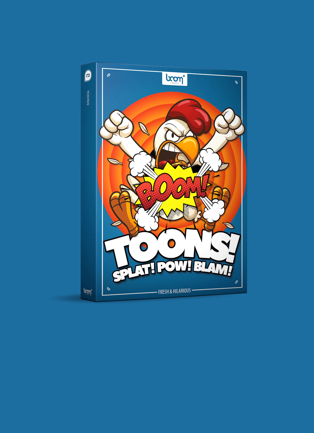 BOOM Library Toons 551种卡通风格影视游戏综艺搞笑滑稽喇叭玩具放屁音效素材（10269）