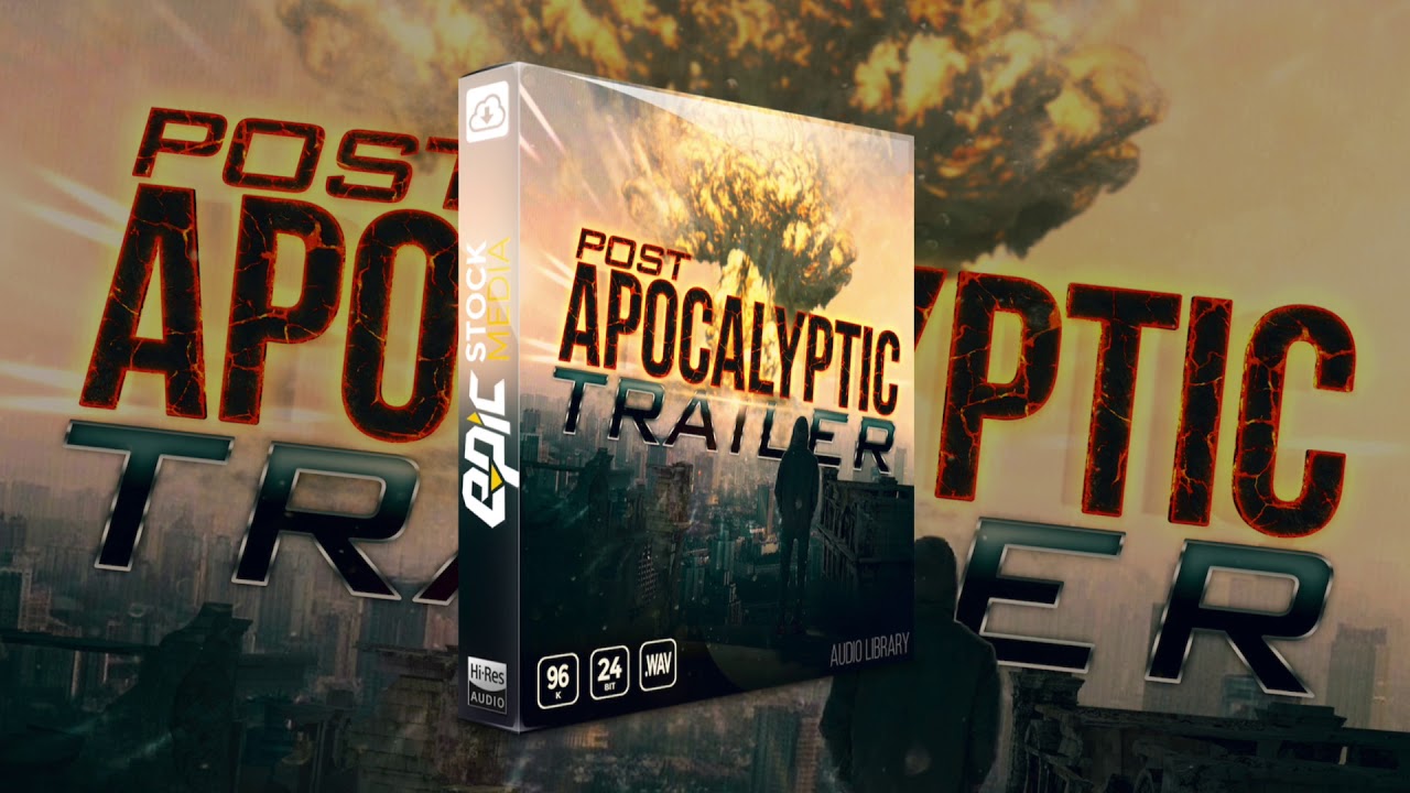 514个史诗级震撼电影预告片转场过渡音效库工具包 Epic Stock Media – Post Apocalyptic Trailer（10455）