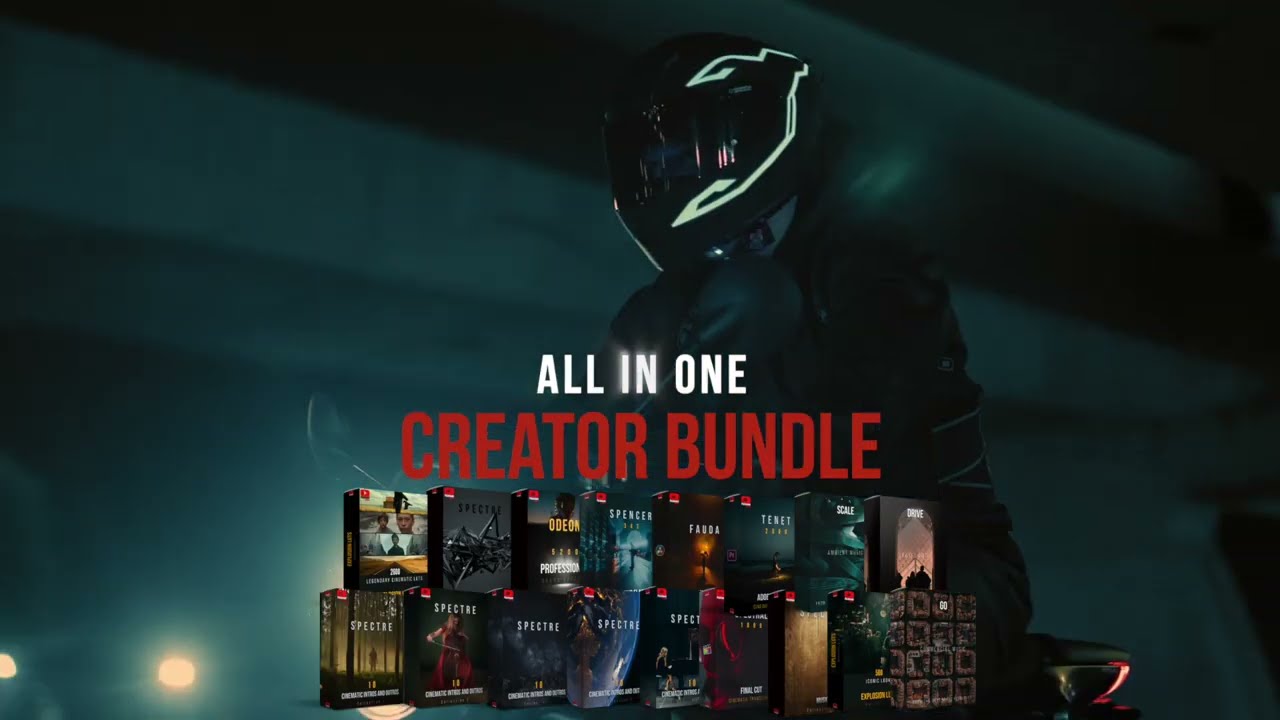 Paramount Motion 17款全能专业电影级制作转场/音效/镜头光晕/LUT合集包 All-in-one Creator Bundle NEW – Paramount Motion（10470）图层云