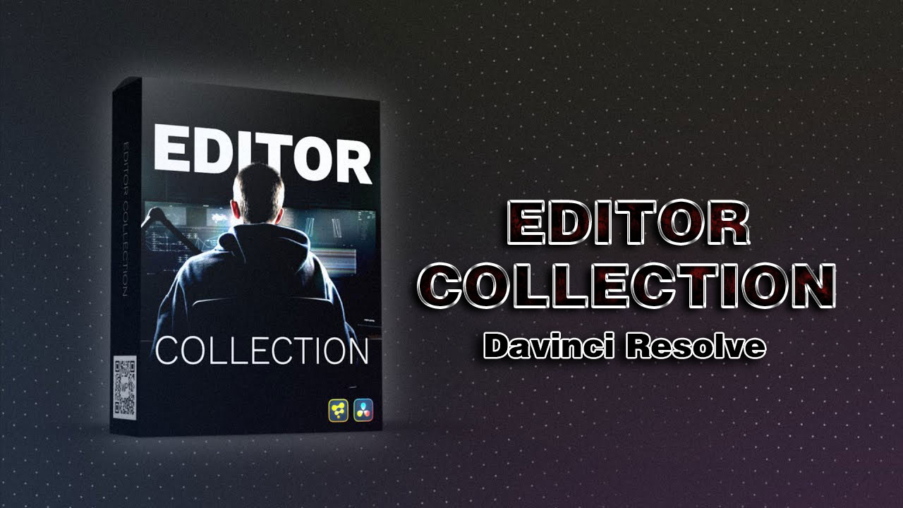 EditorCollection 23个终极实用文字标题出入场缩放/标题/效果/生成器/转场效果达芬奇预设（10562）图层云