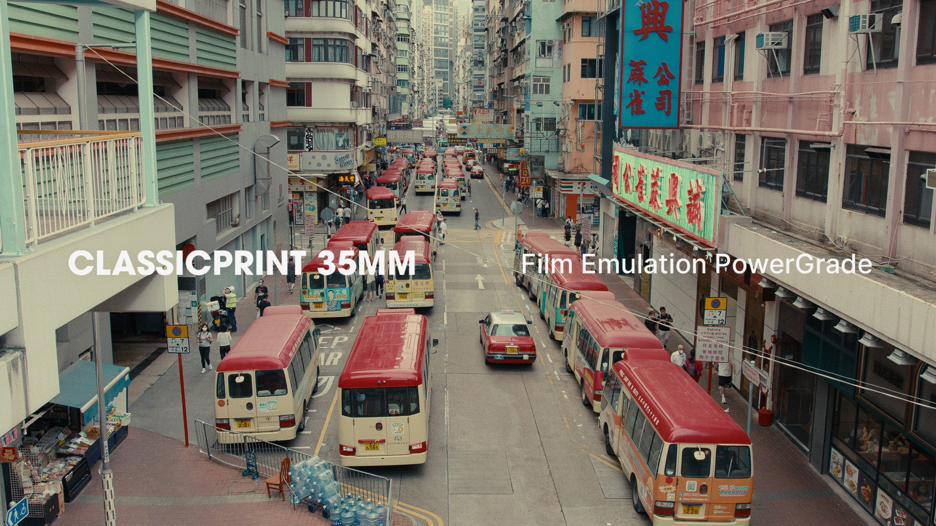 ClassicPrint 35mm Film Emulation PowerGrade V3 港风美学经典35mm胶片模拟电影视觉效果色彩分级达芬奇调色节点 （10064）图层云