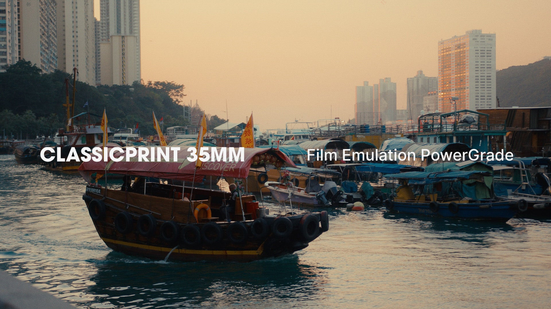 ClassicPrint 35mm Film Emulation PowerGrade V3 港风美学经典35mm胶片模拟电影视觉效果色彩分级达芬奇调色节点 （10064）图层云