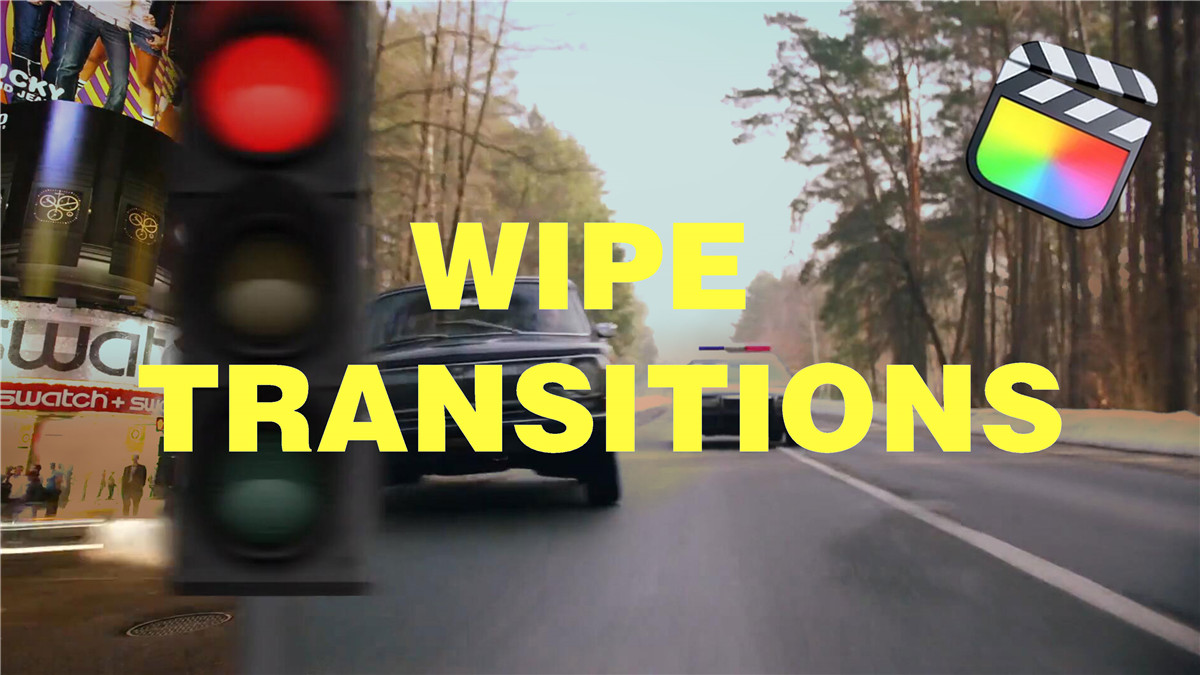 FCPX插件：59款创意前景模糊可自定义人物物体遮罩擦除平滑无缝转场 Wipe Transitions（10638）图层云