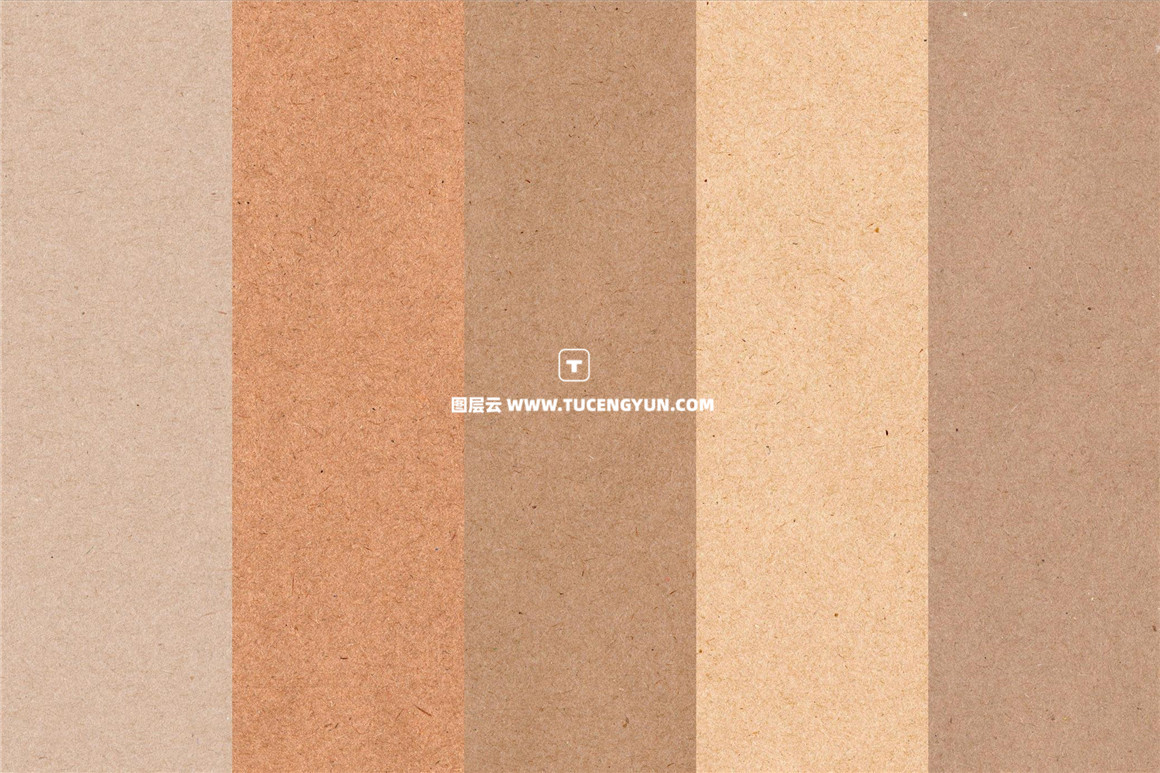 复古做旧牛皮纸纸张纹理肌理背景图片设计素材 Kraft Paper Textures Vol.1（11046）图层云