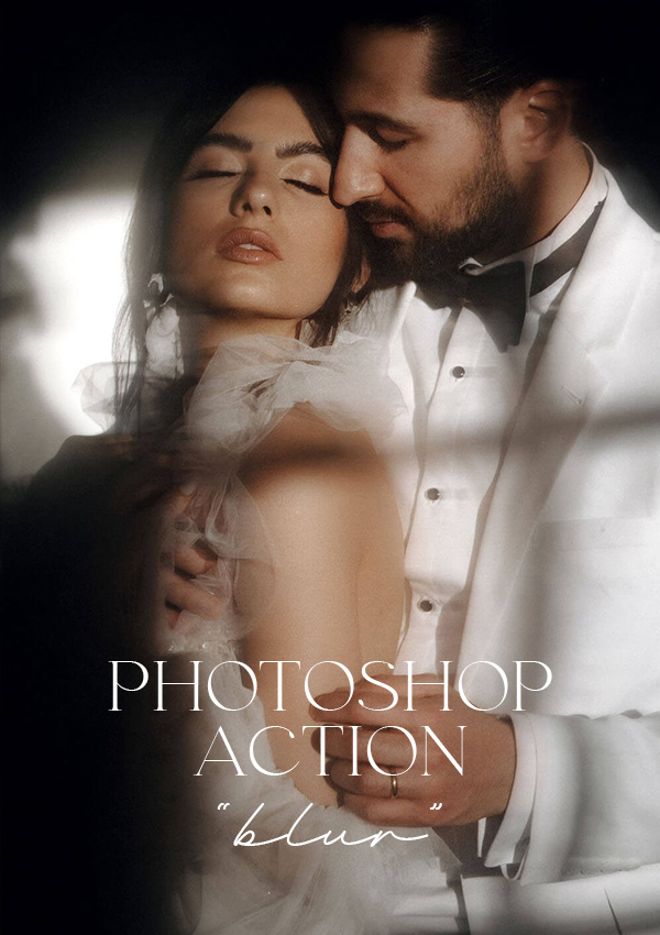 梦幻颗粒闪光灯运动模糊照片效果PS动作效果 Vicky Baumann – Photoshop Action “Blur”（11251）图层云