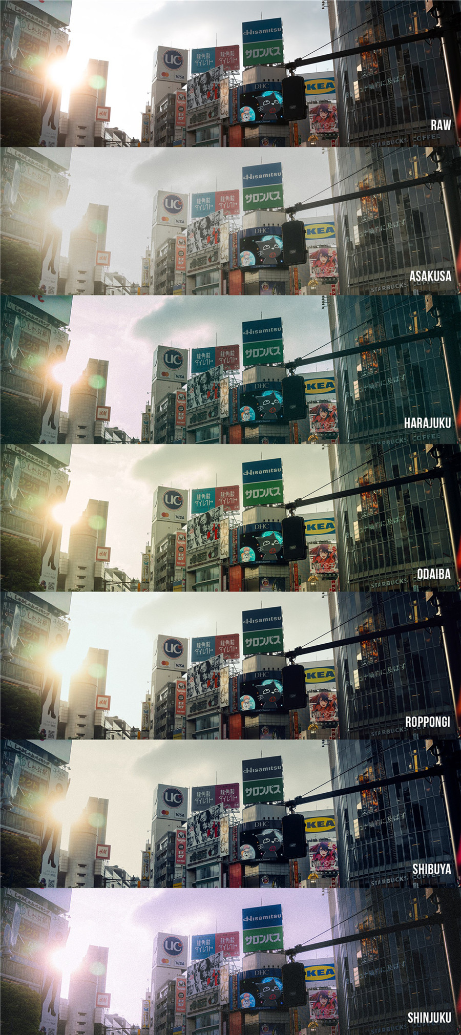 VG Studios Tokyo Dream Preset Pack 复古日系梦幻怀旧氛围电影胶片模拟颗粒色彩绽放Lightroom调色预设（11320）图层云