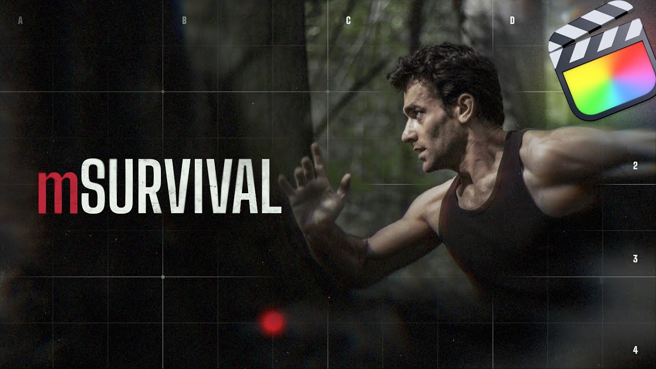 MotionVFX – mSurvival 86个极限生存户外探险栏目包装转场/叠加LUT排版视觉效果FCPX插件（11336）图层云