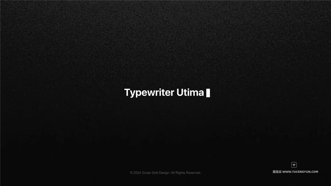 AE/PR模板：15个自动光标打字机文字标题移动效果动画模板预设（11349）图层云